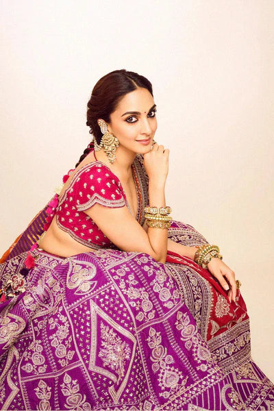 Kiara Advani In Our Raasleela Shyama Lehenga Choli Set