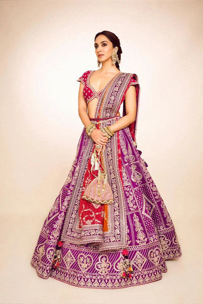 Kiara Advani In Our Raasleela Shyama Lehenga Choli Set
